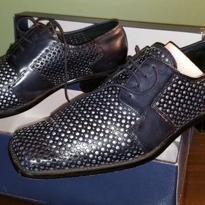 Giorgio Brutini Blue Dress Shoes